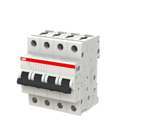 2CDS254001R0504, S204-C50 – INT. TERMOMAGNETICO 4X50A 20KA/230VAC, RIEL DIN