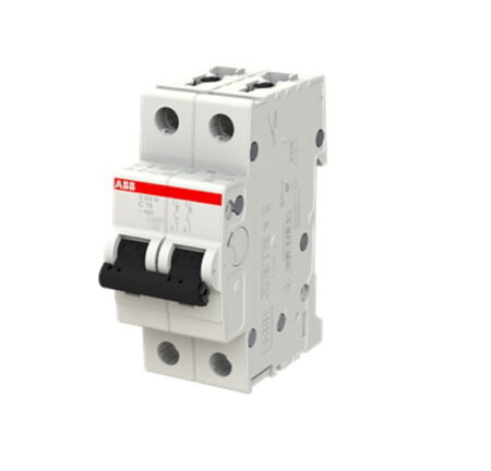 2CDS272001R0164, S202M-C16 – INT. TERMOMAGNETICO 2X16A 20KA/230VAC, RIEL DIN