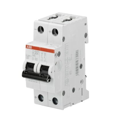 2CDS272061R0337, S202M-K4UC – INT. TERMOMAGNETICO 2X4A 10KA/250VDC, RIEL DIN