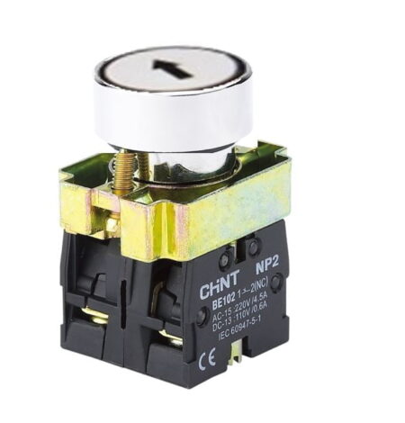 NP2-BA1345, PULSADOR METALICO RASANTE BLANCO (SIMBOLO FLECHA NEGRA)