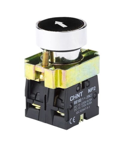 NP2-BA2351, PULSADOR METALICO RASANTE NEGRO (SIMBOLO FLECHA BLANCA)