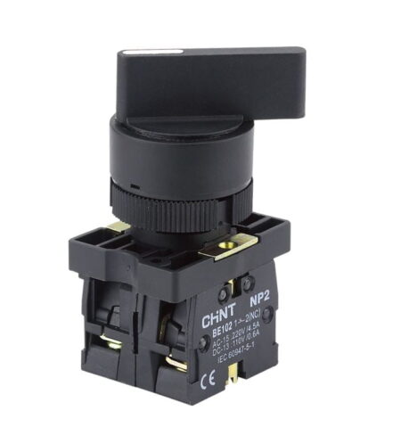 NP2-EJ21, SELECTOR PLASTICO MANIJA LARGA, 0-1, 2 POSICIONES FIJAS, 1NA, DIAM. 22MM NP2-EJ21, SELECTOR PLASTICO MANIJA LARGA, 0-1, 2 POSICIONES FIJAS, 1NA, DIAM. 22MM