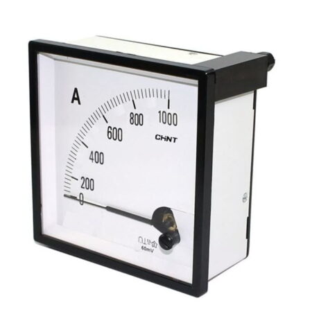 NP72-A 1000/5, AMPERIMETRO ANALOGICO 72MMX72MM, RANGO 1000/5A