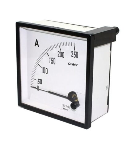NP72-A 250/5, AMPERIMETRO ANALOGICO 72MMX72MM, RANGO 250/5A