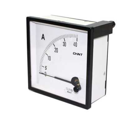 NP72-A 40/5, AMPERIMETRO ANALOGICO 72MMX72MM, RANGO 40/5A