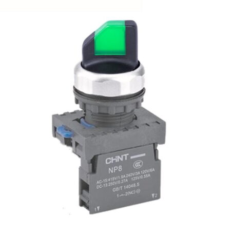 NP8-10XD/213 (110-220VAC), SELECTOR LUMINOSO PLASTICO, 0-1, 2 POSICIONES FIJAS, 1NA, C/ LED VERDE 110-220VAC NP8-10XD/213 (110-220VAC), SELECTOR LUMINOSO PLASTICO, 0-1, 2 POSICIONES FIJAS, 1NA, C/ LED VERDE 110-220VAC