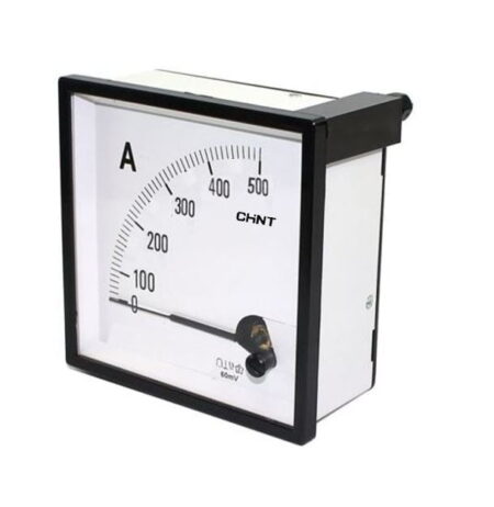 NP96-A 500/5A, AMPERIMETRO ANALOGICO 96MMX96MM, RANGO 500/5A