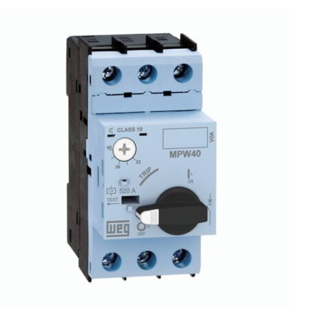 12428133, MPW40-3-U025 – GUARDAMOTOR 20-25A, 100KA/220VAC, 15KA/440VAC