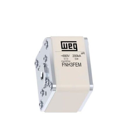 12644962, FNH3FEM-450Y-A – FUSIBLE NH, 450A, 200KA/690VAC, TAM. 3, CLASE AR, ULTRA-RAPIDO, CONEX. FLUSH-END 12644962, FNH3FEM-450Y-A – FUSIBLE NH, 450A, 200KA/690VAC, TAM. 3, CLASE AR, ULTRA-RAPIDO, CONEX. FLUSH-END