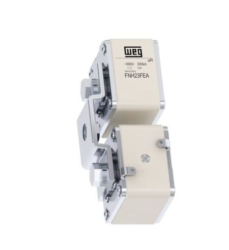 12661690, FNH23FEA-1800Y-A – FUSIBLE NH, 1800A, 200KA/690VAC, TAM. 23, CLASE AR, ULTRA-RAPIDO, CONEX. FLUSH-END