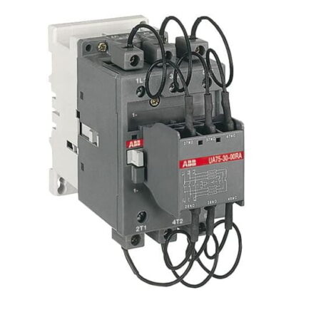 1SBL411024R8600, UA75-30-00 RA – CONTACTOR P/ CONDENSADOR, 35KVAR/230-240V, 65KVAR/440V, BOB. 415-440VAC