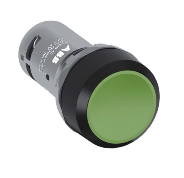1SFA619100R1012. CP1-10G-10 - PULSADOR COMPACTO RASANTE PLASTICO VERDE
