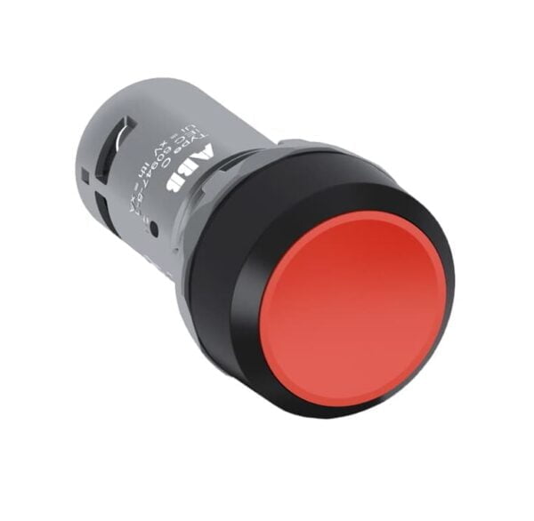 1SFA619100R1041. CP1-10R-01 - PULSADOR COMPACTO RASANTE PLASTICO ROJO