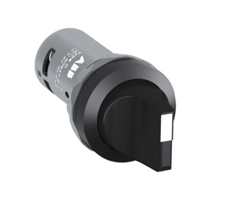 1SFA619211R1026, C3SS2-10B-20 – SELECTOR COMPACTO 1-0-2 DE MANETA CORTA NEGRO DIAM. 22MM 2NA