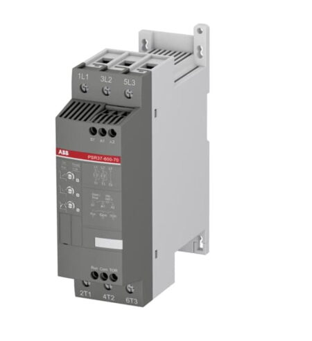 1SFA896110R7000, PSR37-600-70 – ARRANCADOR SUAVE ELECTRONICO 10HP(7.5KW)/230VAC – 25HP(18KW)/440VAC, 37A 1SFA896110R7000, PSR37-600-70 – ARRANCADOR SUAVE ELECTRONICO 10HP(7.5KW)/230VAC – 25HP(18KW)/440VAC, 37A