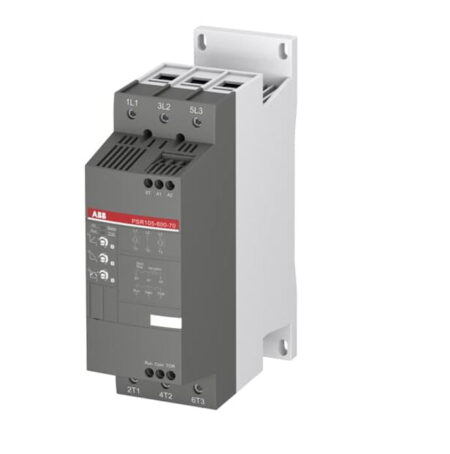 1SFA896115R7000, PSR105-600-70 – ARRANCADOR SUAVE ELECTRONICO 40HP(30KW)/230VAC – 75HP(55KW)/440VAC, 105A