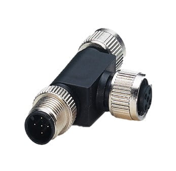 22260765. CONECTOR TIPO T PARA DEVICENET Y CANOPEN EPIC DATA CAN M12T