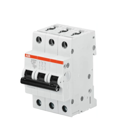 2CDS273001R0044, S203M-C4 – INT. TERMOMAGNETICO 3X4A 25KA/230VAC, RIEL DIN