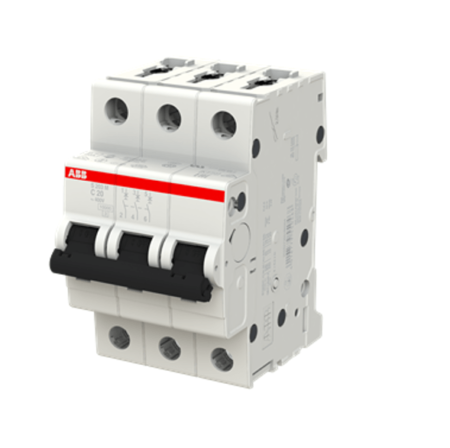 2CDS273001R0204, S203M-C20 – INT. TERMOMAGNETICO 3X20A 25KA/230VAC, RIEL DIN