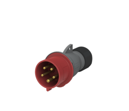 2CMA101995R1000, 432EP6 – ENCHUFE INDUSTRIAL 32A 3P+N+T 380-415VAC, COLOR ROJO 6H, IP44 2CMA101995R1000, 432EP6 – ENCHUFE INDUSTRIAL 32A 3P+N+T 380-415VAC, COLOR ROJO 6H, IP44