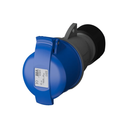 2CMA102014R1000, 316EC9 – TOMACORRIENTE INDUSTRIAL AEREA 3P+T 16A 200-250VAC, COLOR AZUL, IP44 2CMA102014R1000, 316EC9 – TOMACORRIENTE INDUSTRIAL AEREA 3P+T 16A 200-250VAC, COLOR AZUL, IP44