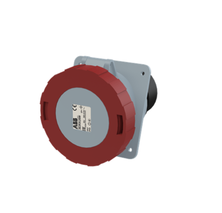 2CMA167464R1000, 463RAU6W – TOMACORRIENTE INDUSTRIAL EMPOTRABLE 63A 3P+N+T 380-415VAC, COLOR ROJO 6H, IP67 2CMA167464R1000, 463RAU6W – TOMACORRIENTE INDUSTRIAL EMPOTRABLE 63A 3P+N+T 380-415VAC, COLOR ROJO 6H, IP67