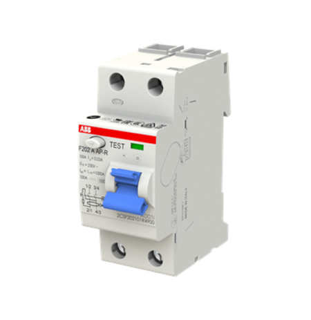 2CSF202401R1900, F202 A – INT. DIFERENCIAL 2X100A 30MA, SUPERINMUNIZADO