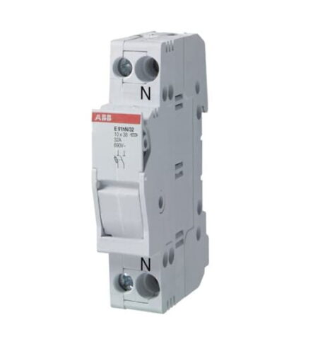 2CSM299872R1801, E91/30 – SECCIONADOR PORTAFUSIBLE 10X38MM (CILINDRICO) 30A 600VAC