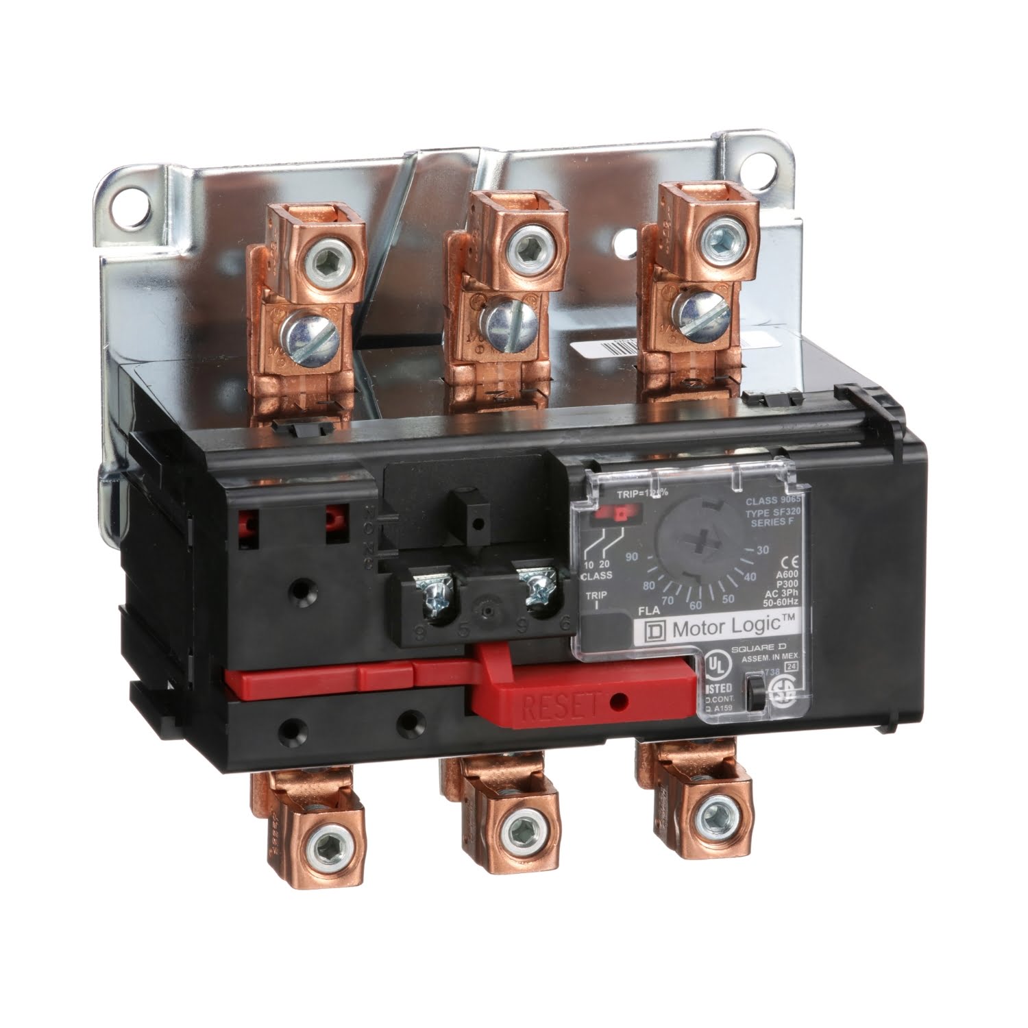 9065Sf320, Rele Termico Motorlogic 30-90A, Nema Tam. 3 1-Redcoind 9065SF320, RELE TERMICO MOTORLOGIC 30-90A, NEMA TAM. 3