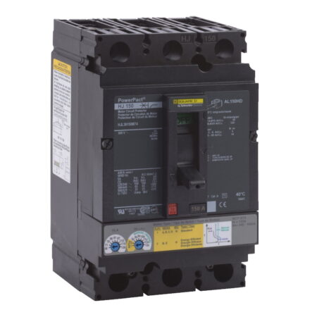 HJL36150M74, INT. CAJA MOLDEADA POWERPACT H ELECTRONICO TRIF. FIJO 150A, 65KA/480VAC