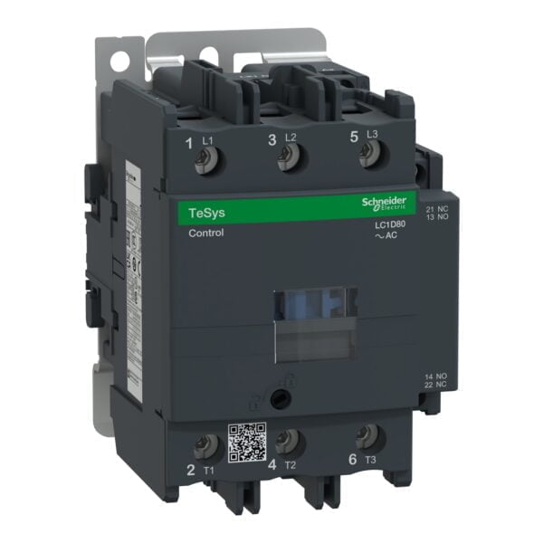 LC1D80E7. CONTACTOR 80A 48VAC