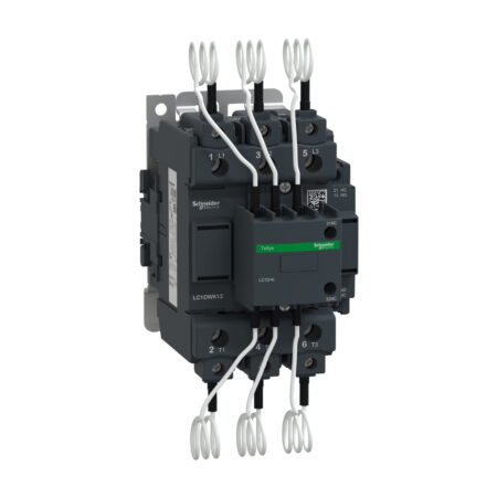 LC1DWK12M7, CONTACTOR P/ CONDENSADOR, 35KVAR/230V, 67KVAR/440V, BOB. 220VAC