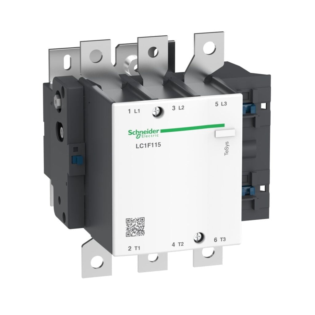 LC1F115M7, CONTACTOR 115A, BOB. 220VAC