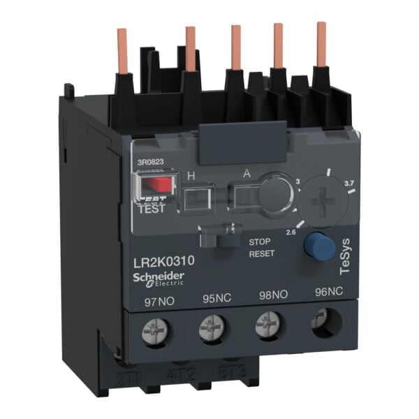 LR2K0310. RELE TERMICO 2.6-3.7A