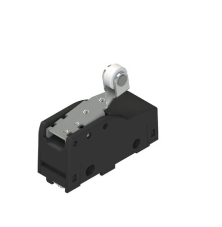 MK V11D45, MICRO SWITCH PALANCA CORTA C/ ROLDANA TERMOPLASTICA, ACCION DIRECTA, 1NA+1NC, 5A 250VAC, NEGRO, IP40 MK V11D45, MICRO SWITCH PALANCA CORTA C/ ROLDANA TERMOPLASTICA, ACCION DIRECTA, 1NA+1NC, 5A 250VAC, NEGRO, IP40