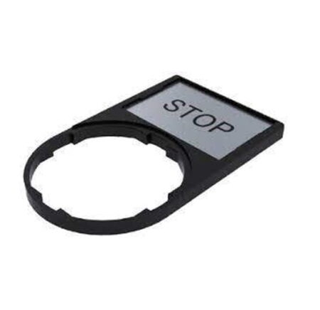 VE PT32A09AGB70, PLACA INDICADORA DIAM. 22MM, STOP