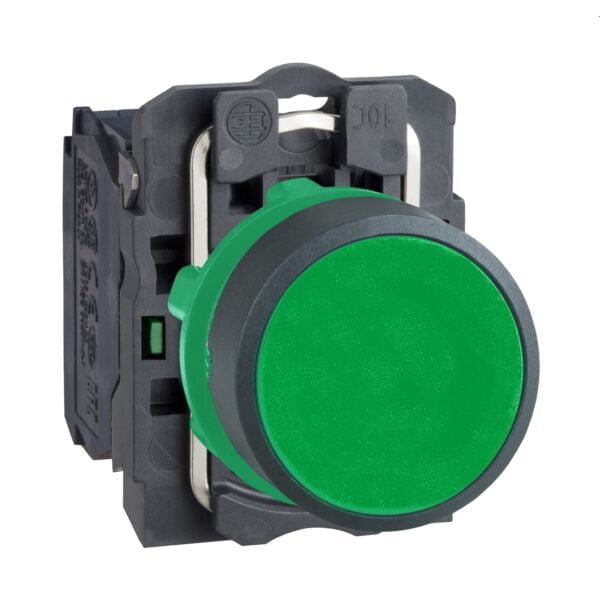 XB5AA31. PULSADOR PLASTICO RASANTE VERDE