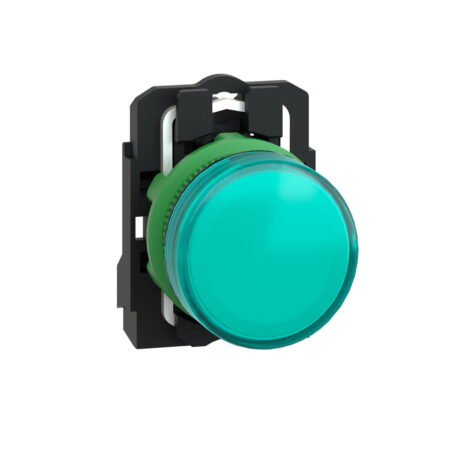 XB5AVG3, PILOTO VERDE LUMINOSO LED 120VAC, DIAM. 22MM, MAT. PLASTICO