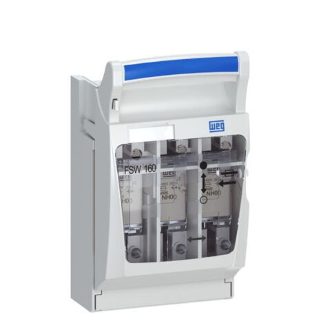 11884182, FSW160-3 H – SECCIONADOR PORTAFUSIBLE TRIF. 160A, TAM. 00