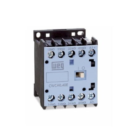 12680429, CWCA0-04-00D02 – MINI CONTACTOR AUXILIAR 10A, 4NC, BOB. 24VAC