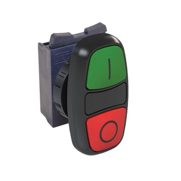 12756198. CSW2-BDF211O-11000000-3VF - PULSADOR DOBLE PLASTICO ROJO