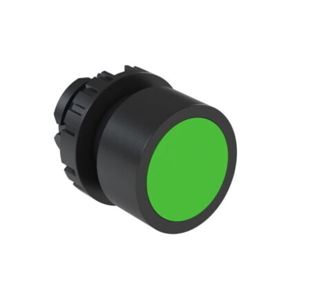 12923177, CSW-BF2-10000000-3VF – PULSADOR RASANTE VERDE, 1NA, DIAM. 22MM
