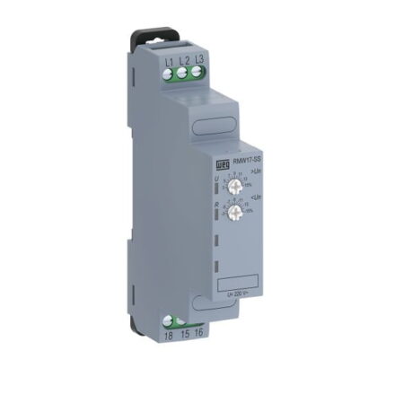 13960226, RMW17-SS01D39 – RELE MONITOREO DE MINIMA Y MAXIMA TENSION TRIFASICO, 1NA/NC, 480VAC