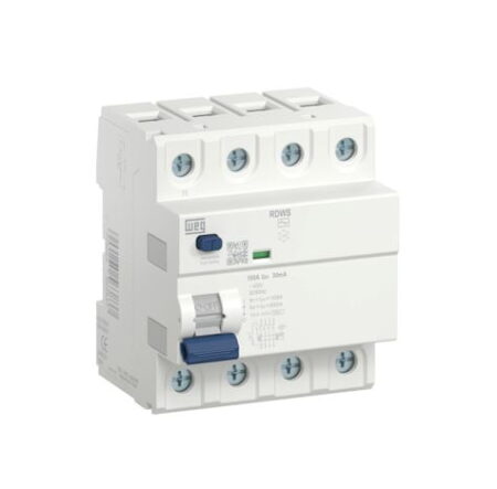14764232, RDWS-AC-30-40-4-D34 – INT. DIFERENCIAL 4X40A 30MA, TIPO AC, RIEL DIN