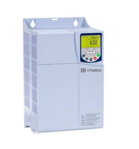 15576432, CFW500 D 33P0 T2 DB20G2 – VARIADOR DE FRECUENCIA TRIFASICO 12.5HP/9.5KW 33A, 200-240VAC, IP20 C/ FRENADO REOSTATICO