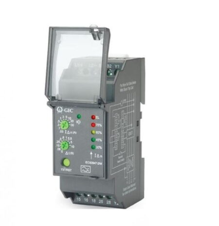 17G745GF2, RELE MONITOREO FALLA A TIERRA 30mA-30A, 220-415VAC