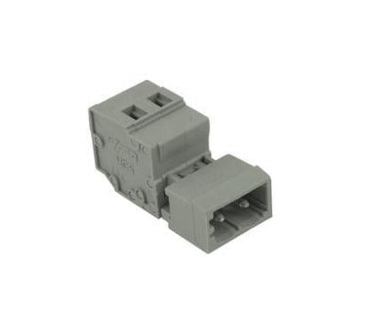 231-602. CONECTOR MACHO 2 POLOS