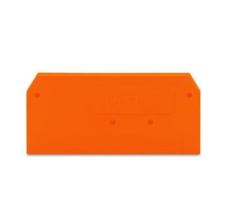 281-329, TAPA FINAL ESPESOR 2.5MM, P/ BORNERA NARANJA