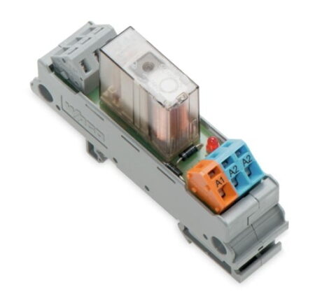 288-304, MODULO DE RELE 1NC/NA 6A, BOB. 24VDC, GRIS