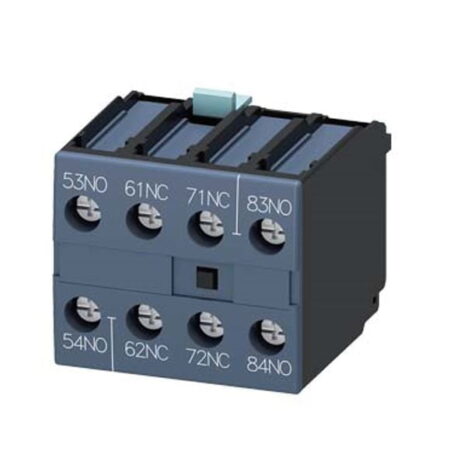 3RH1921-1XA22-0MA0, BLOCK CONTACTO AUXILIAR LATERAL S6-S12 2NA+2NC